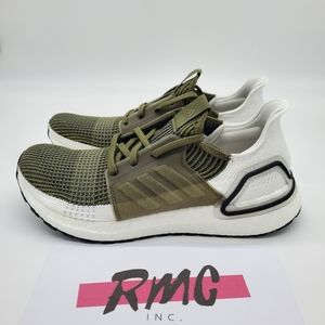 Adidas Ultraboost 19 Raw Khaki Brown Black White